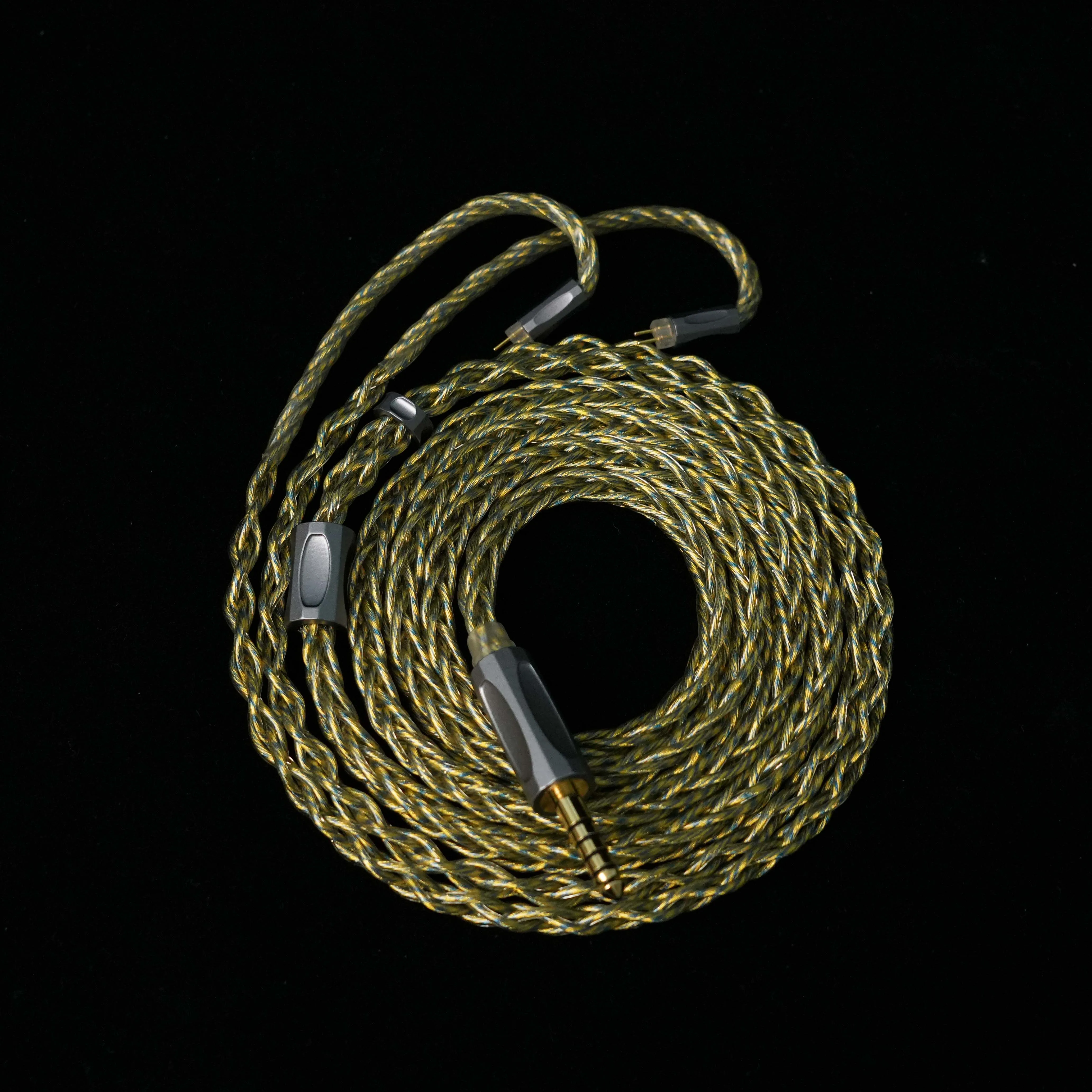 TRKAPLST- 32 HIFI In-Ear IEM-Kabel mit 2,5 mm/3,5 mm/4,4 mm symmetrischem Anschluss auf 0,78 PIN/MMCX/Dual 3,5 mm für FiiO MoonDrop – Detail 17