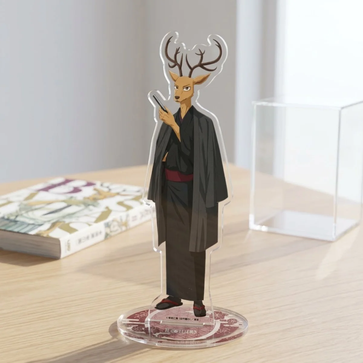 Anime BEASTARS Acrylic Stand 15cm, Haru Figure, Nice Present For Gaming Shelf, Birthday Holiday Otaku Collection  keychain