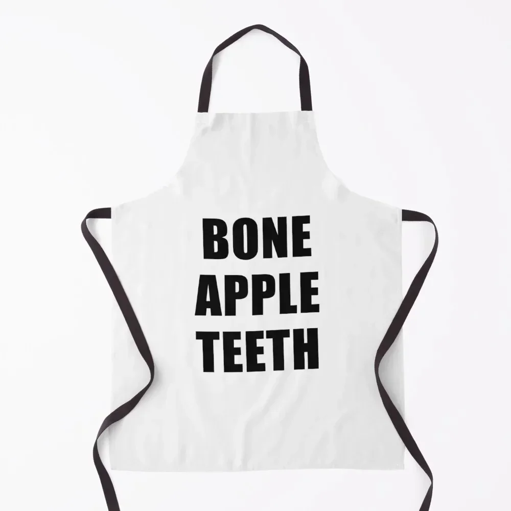 

Bone Apple Teeth Apron Manicurists Waterproof women bib women's work Apron