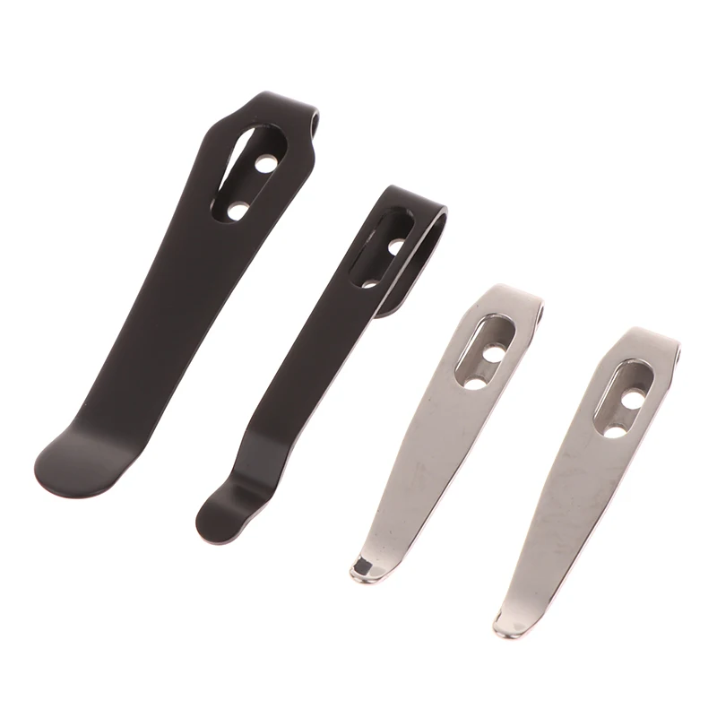 คลิปหนีบหลังเหล็กระดับพรีเมียมสําหรับมีดพกพาส่วนบุคคล สิ่งจําเป็นสําหรับโครงการ DIY