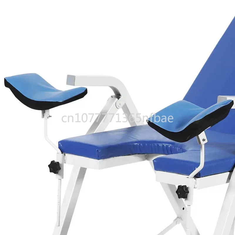 Obstetric Examination Table，Low Carbon Square Steel Material Folding Gynecology Examination Bed