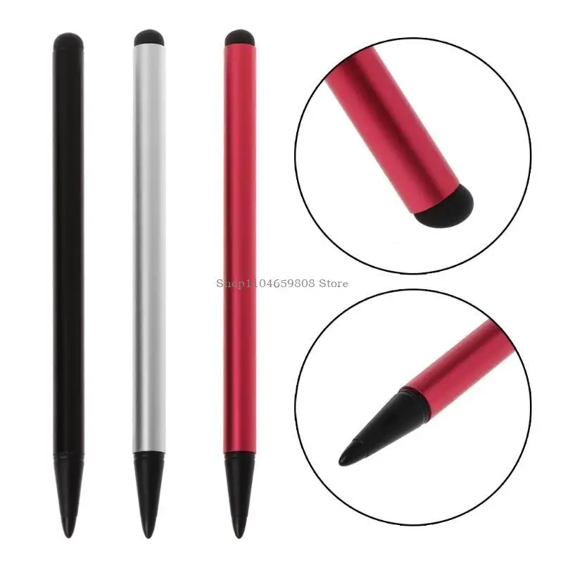 Capacitive Resistive for Touch Screen Rubber Pen For Mobile Phone Tablet