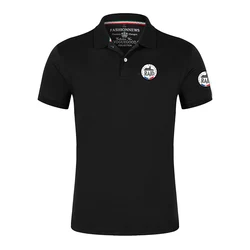 2024 Men French National Police RAID Short Sleeve Fashion New T-Shirt Classic Style Polo Shirt Summer Leisure Breathable Tops