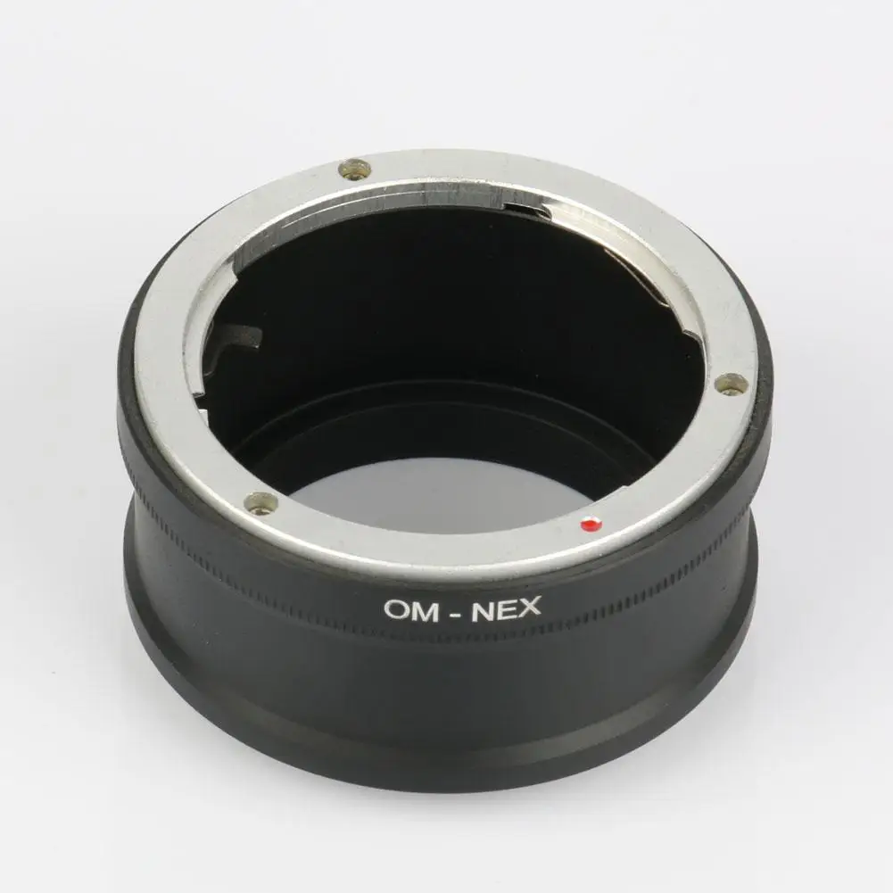 Adaptador de Lente OM a Sony NEX E para Lentes Olympus OM a Cámaras Sony NEX E-Mount, Anillo Adaptador de Lente