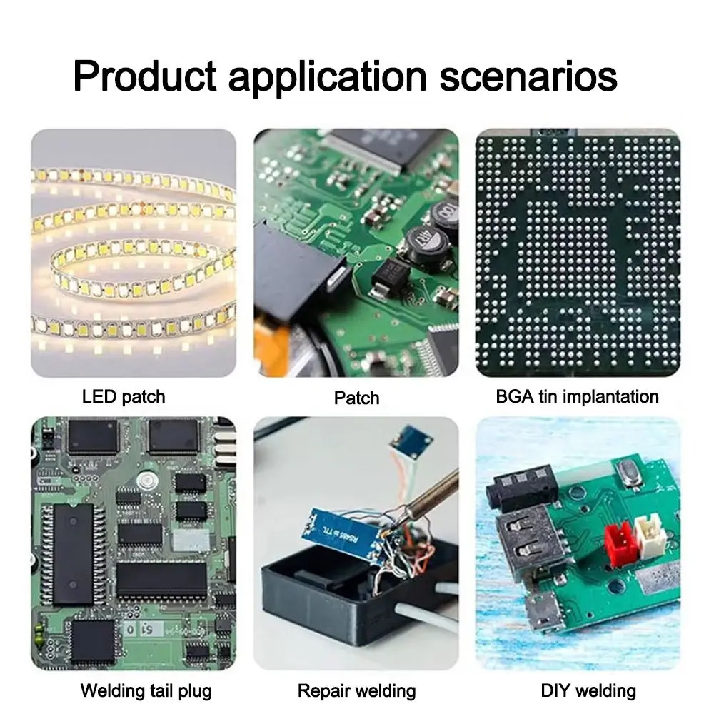 Advanced Formula 10cc Capacity Welding Flux No-Clean Type Oil Based Soldering Flux BGA Flux Electronic Maintenance