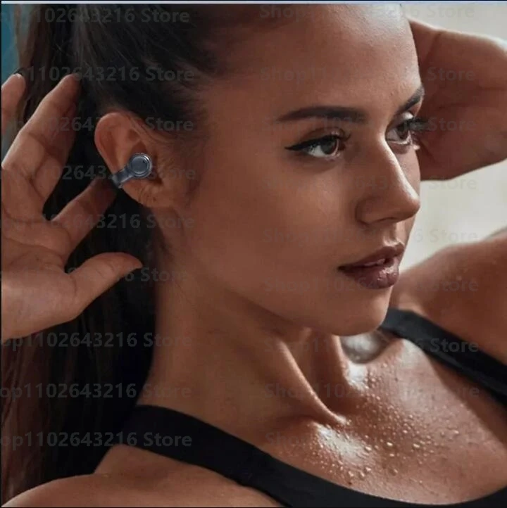 Écouteurs Bluetooth M47 d'origine avec étui de charge, écouteurs sans fil, suppression du bruit de mouvement, téléphone de sauna avec micro pour les jeux et le sport