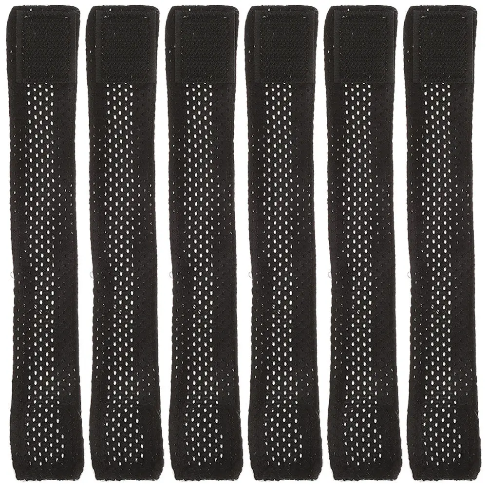6Pcs Sleeve Straps Sports Elastic Bands Anti-Slip Sleeve Fixing Strap for Football Shirt Sleeves Elastic Band Binding Band