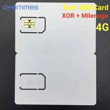OYEITIMES 미니 및 나노 블랭크 4G 테스트 SIM 카드, 더블 마일리지 및 XOR 알고리즘 테스트 SIM 카드 지지대