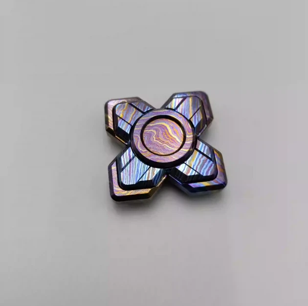 

Используемый EDC дамасский Цирконий X гироскоп для пальцев игрушки для декомпрессии