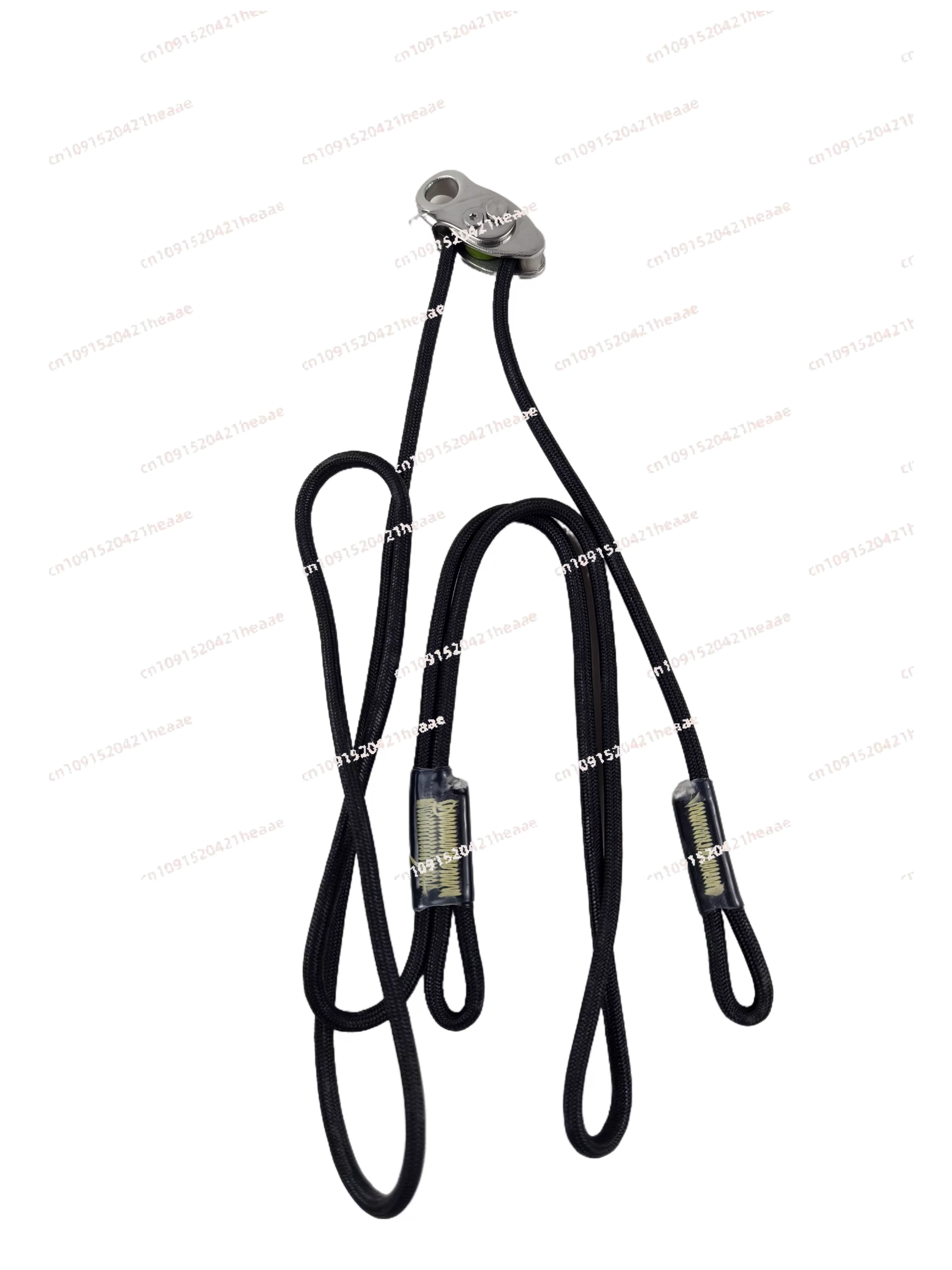 

Suitable for Adjustable Missed Rope Safety Power Tool Descender Anti-drop Rope Aerial Work Anti-drop Hand Hanging Buckle Rope
