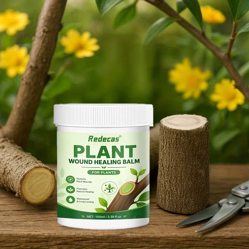 Plant Wound Healing Paste, Seals Plant Cuts, Forms Film, Reduces Nutrient Loss, Strong Adhesion, for Pruning, Grafting, Branches
