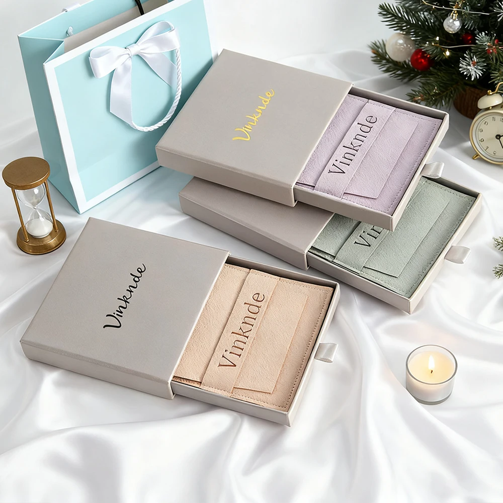 

Коробки для бумажных ящиков с клапаном из микрофибры, индивидуальный логотип, персонализированные ювелирные изделия, духи, косметический ящик, контейнер, подарочный чехол