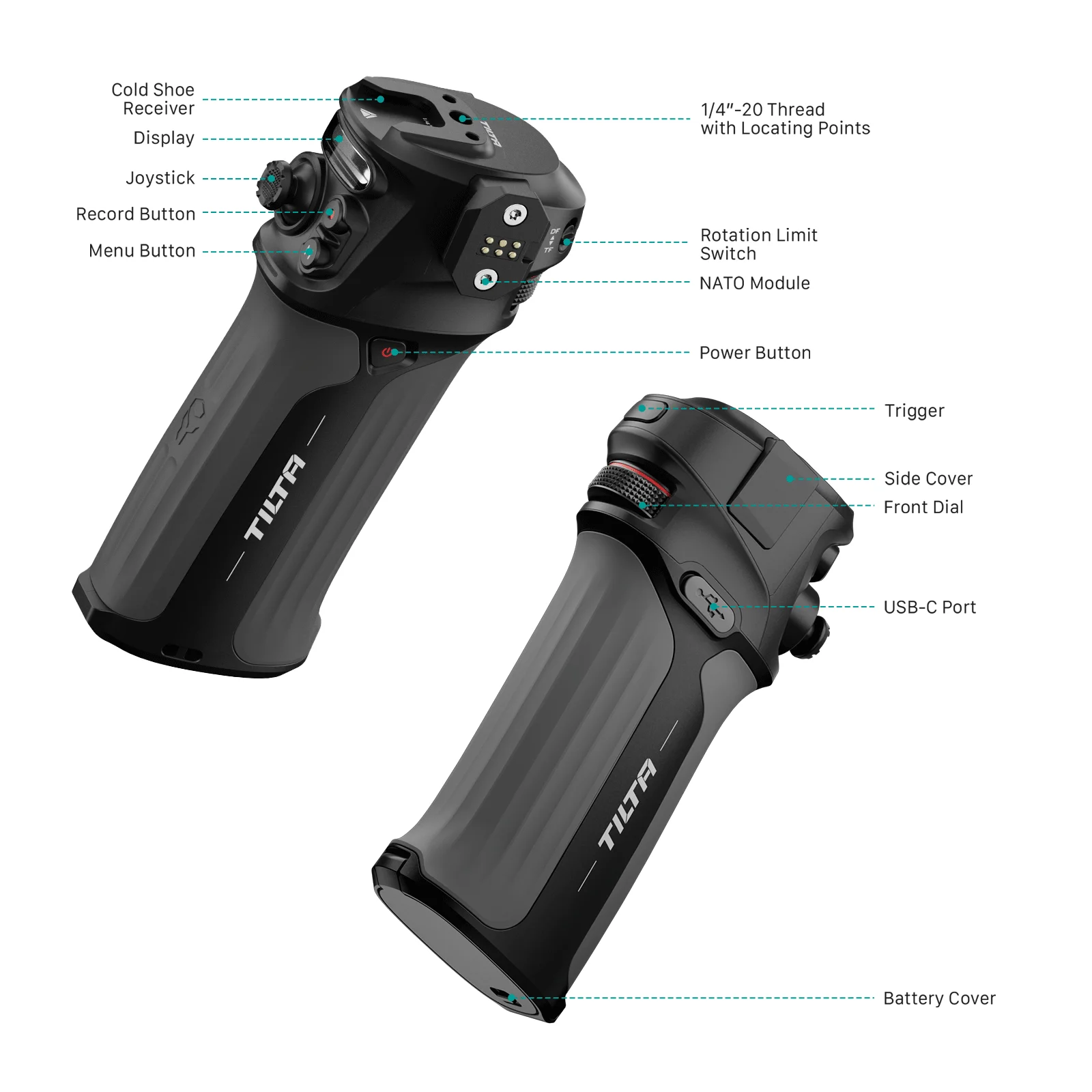 TILTA Nucleus-N 2.0 WLC-T05 نظام التحكم في العدسة اللاسلكية Nucleus-Nano اتبع التركيز لمحرك RS وNucleus-M #4