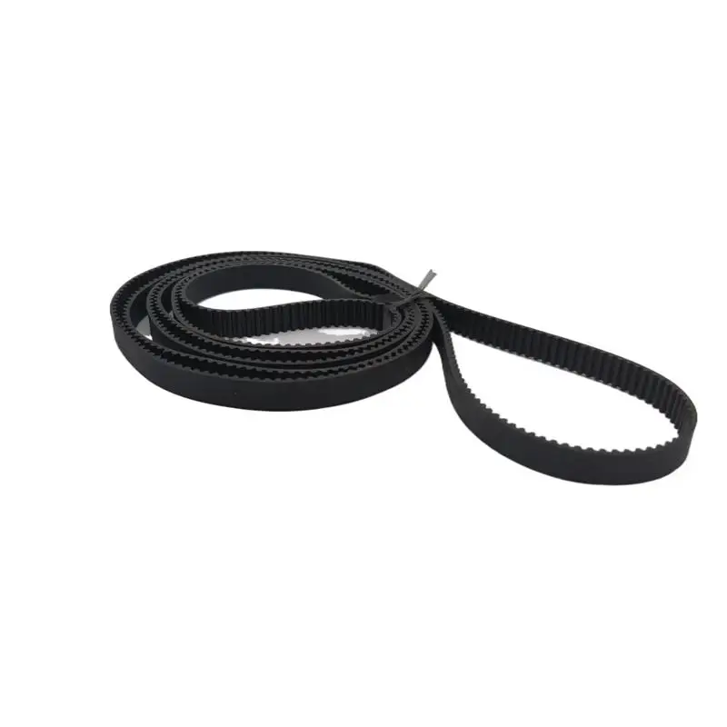 S2M 124 Synchronous Belt S2M-8 Closed-loop Rubber Timing Belts Width 12mm 6mm 10mm STD Black Timing Belt Length 124mm