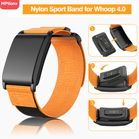 Nylon Loop Strap for Whoop 4.0 Accessories For Women Men Adjustable Breathable Protector Sports Wristband nylon Braided Velcro