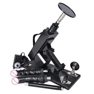 Mesin Seks BINATANG BUAS KASAR untuk Wanita Otomatis Pria Mesin Masturbasi Bebas Genggam dengan Lampiran Dildo 3XLR Mainan Seks Teleskopik 10 mesin pukulan mandiri penjualan terbaik - №
