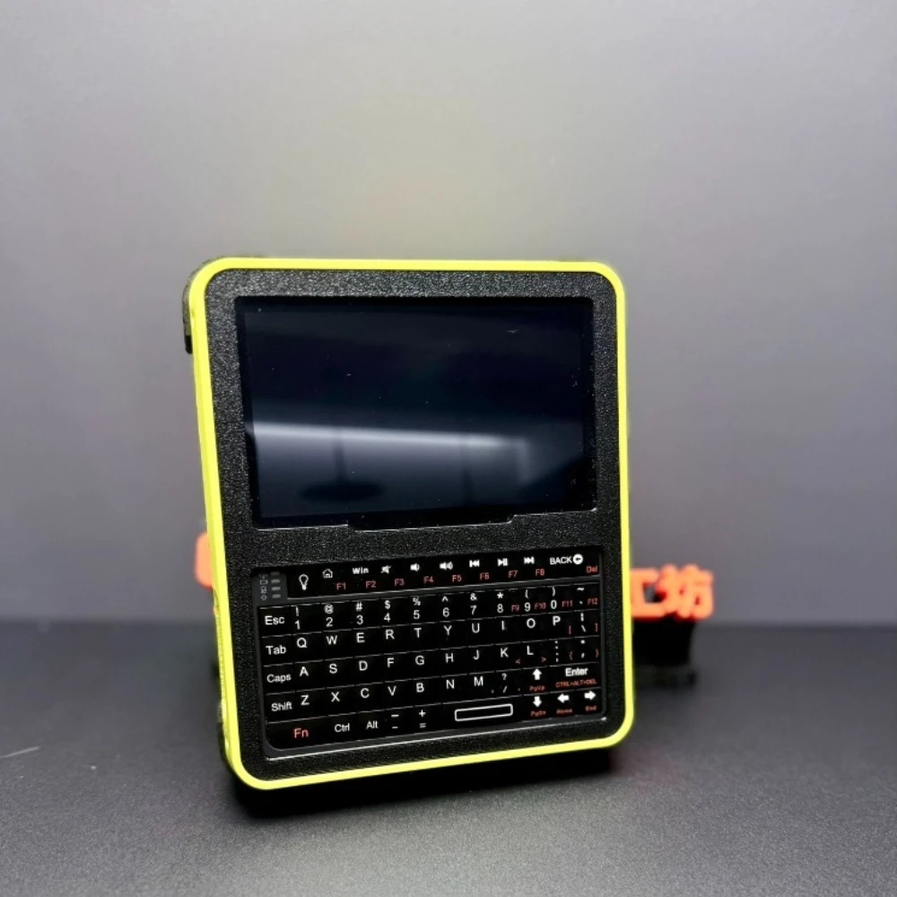 2.0 Raspberry Pi keyboard Handheld Computer for Raspberry Pi Pi3, 4, 5, Rock5c Bluetooth Screen Keyboard Computer Accessories
