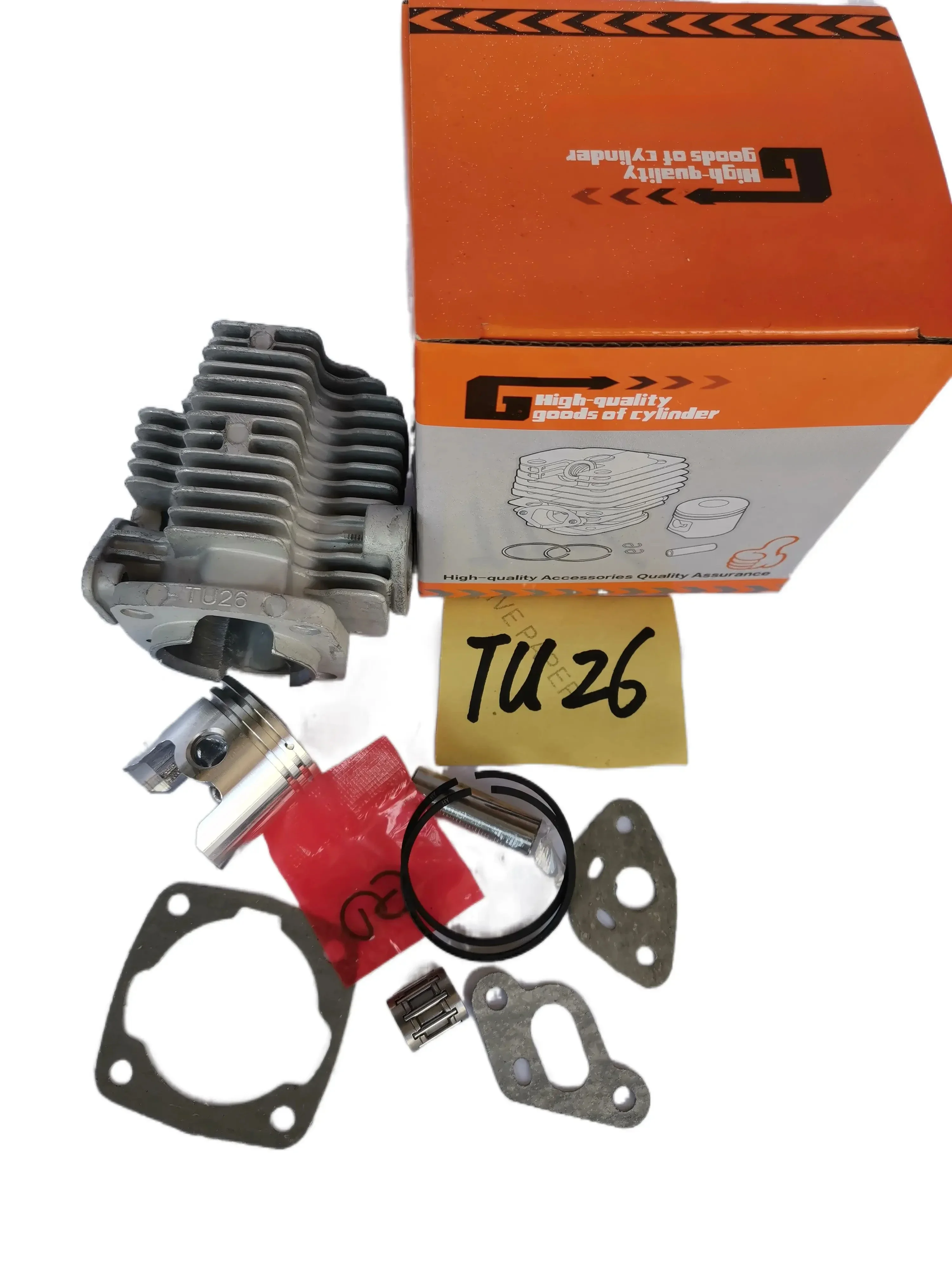 

FOR Lawn Mower Sprayer Parts TU26 Assembly Head Liner Cylinder Block Piston Ring