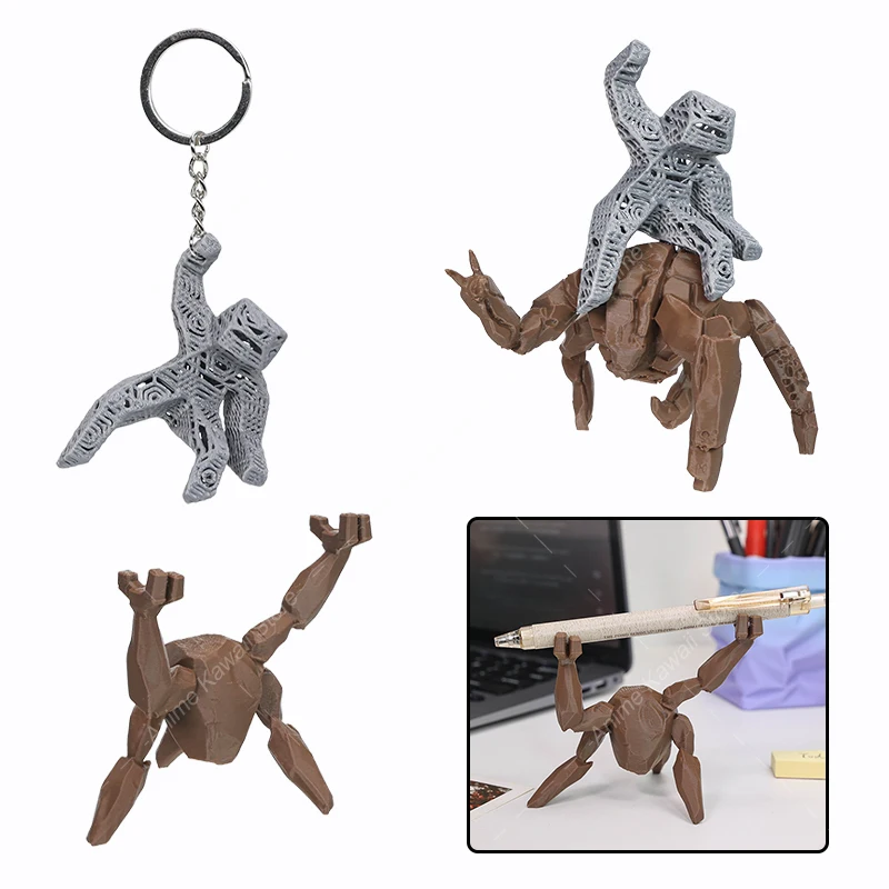 Figura de acción Rocky impresa en 3D, modelo coleccionable de la película Hail Mary Grace, muñeco de dibujos animados, llavero de juguete