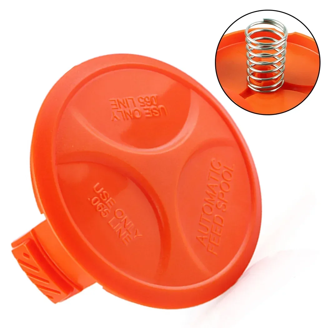 Tampa do Carretel para Aparador Black & Decker Laranja Stc1820pc Stc1840 St5530 Stc1815 Número de Substituição 385022 02385022 -03n