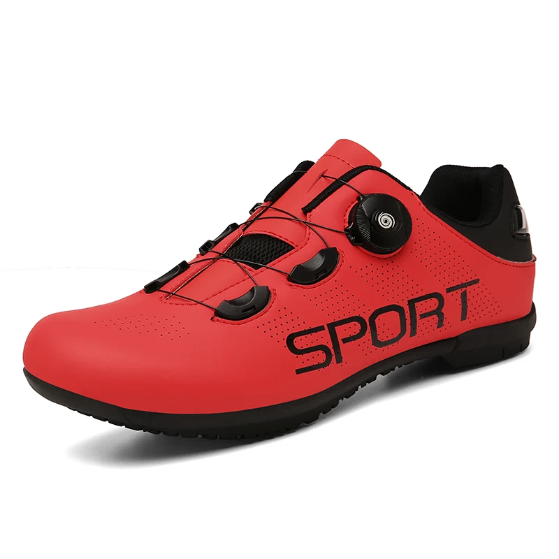 

Bicycle professional cycling shoes unisex four seasons anti slip wear-resistant mountain bike lock shoes hard soled riding shoes