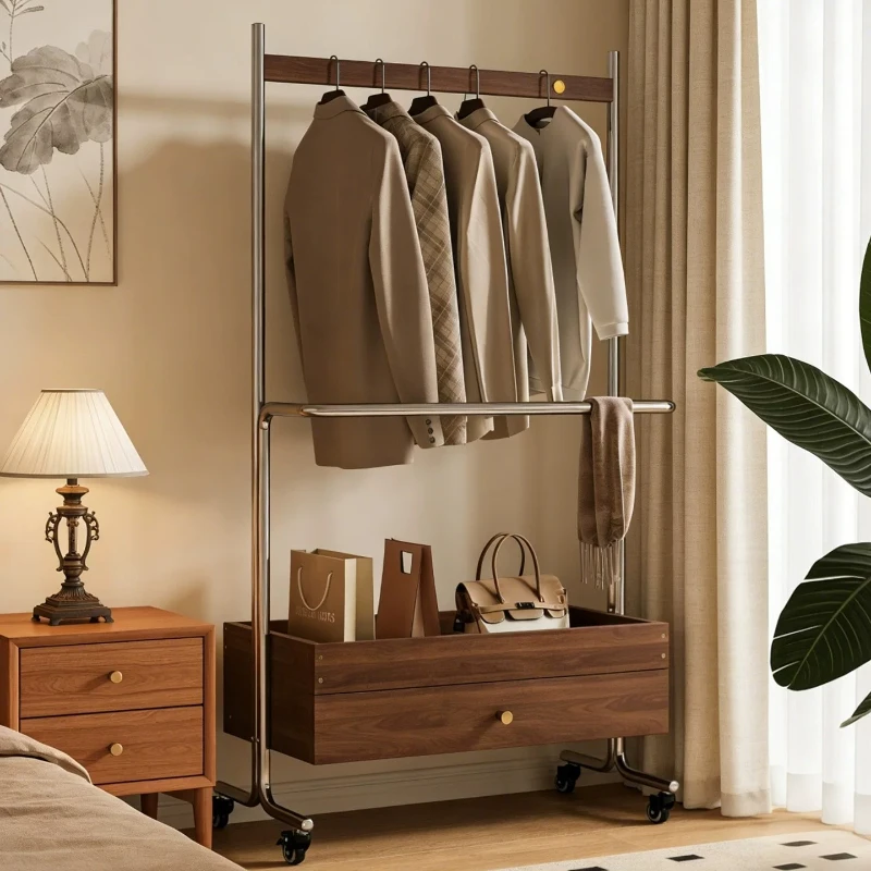 Garment Minimalist Coat Racks Standing Modern Bag Hanger Floor Coat Racks Space Saving Nordic Arara De Roupa Home Furniture