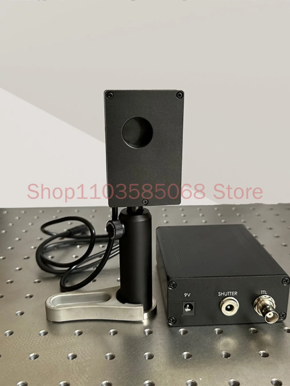 Stainless Steel Blade High-speed Electronic Laser Optical Shutter Program Control Optical Shutter Switch with Fiber Optic Port