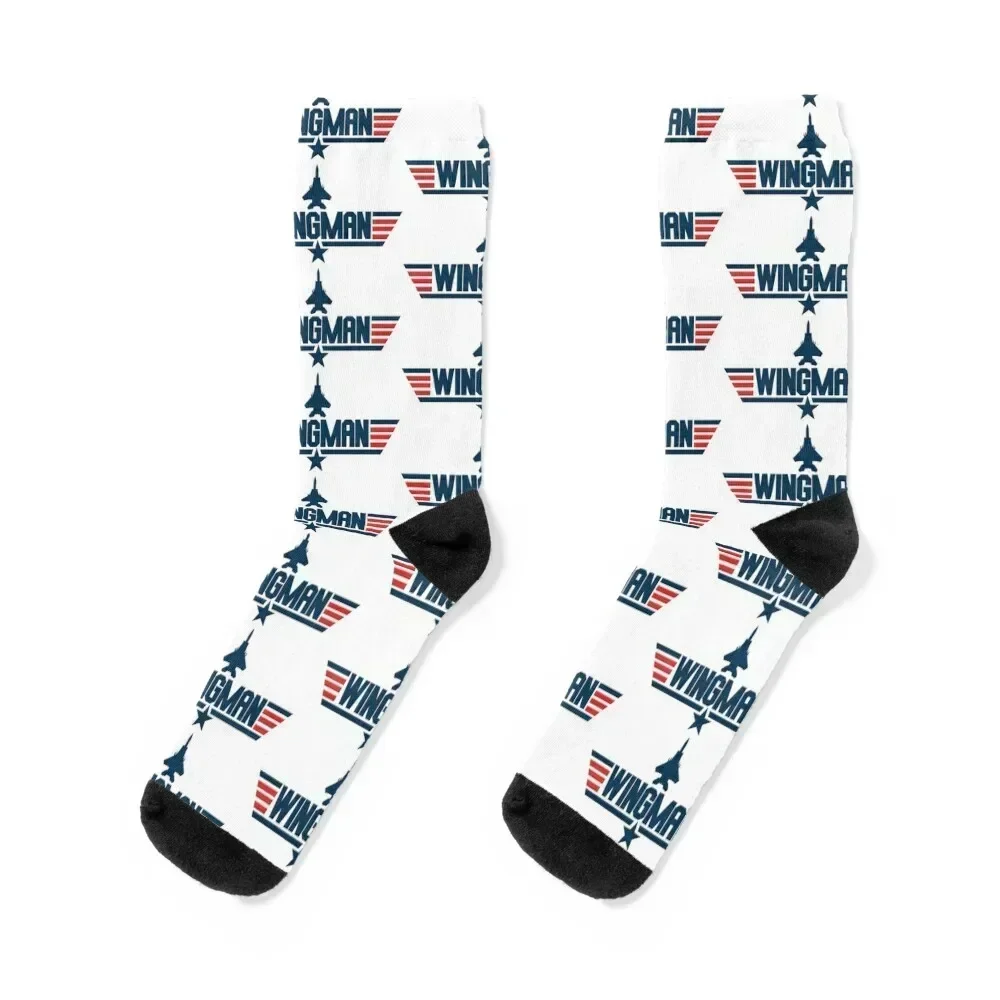 Wingman - Maverick Style Socks christmas stocking christmass gift gym Socks Man Women's