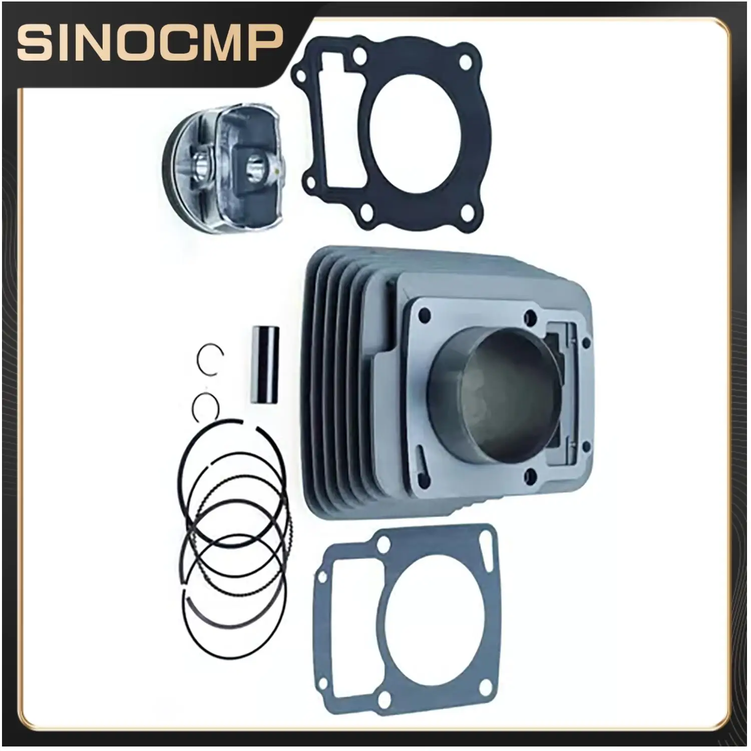 

1 Set Motorcycle 72mm Cylinder Kit 250CC Big Bore Motor for Italika Vortx 250cc High-Quality Material Motorcycle Accessories