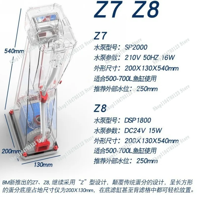 

Мини-аквариум для рыбок серии BM QQ со встроенным внешним протеиновым сепаратором и фильтром для удаления нитритов.