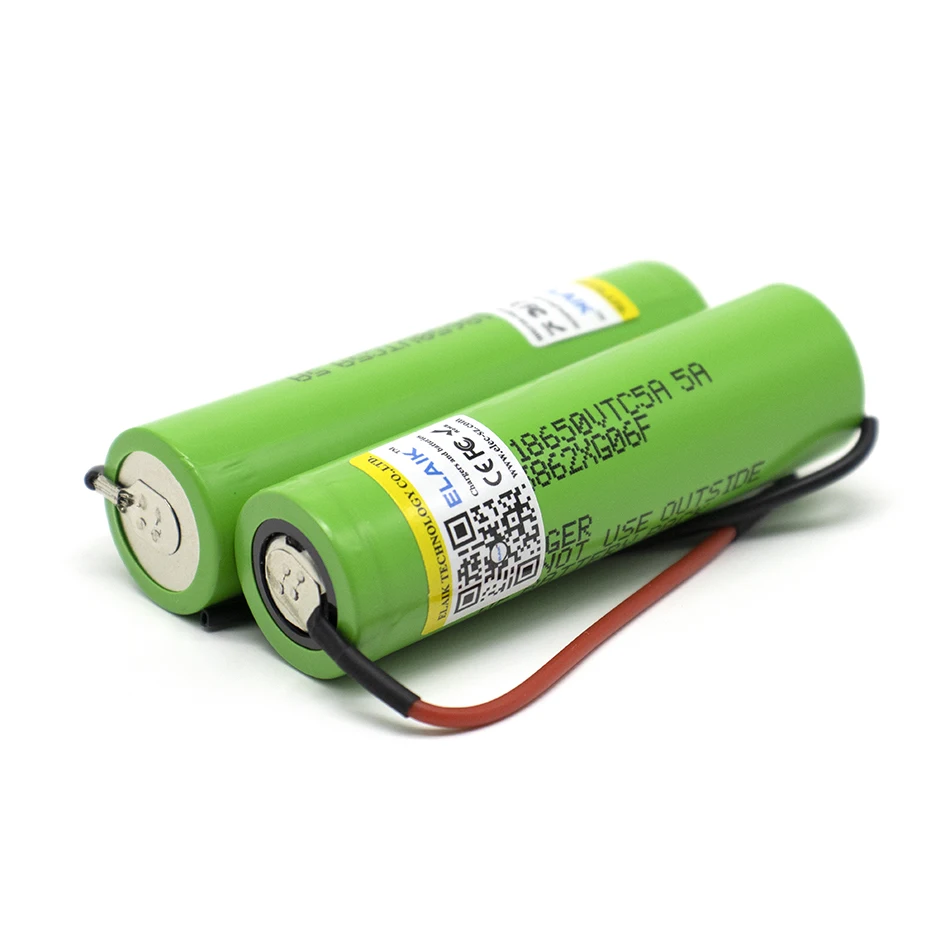 18650 3.7V 2600mAh Rechargeable lithium Battery Stable performance high quality cell power battery DIY+VTC5-outlet