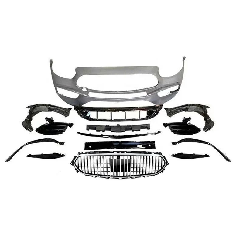 

New Desgin Car Bumpers for E Class E260l E300l 2021-2023 Upgrade to E63S Front Bumper Rear Lip Grille