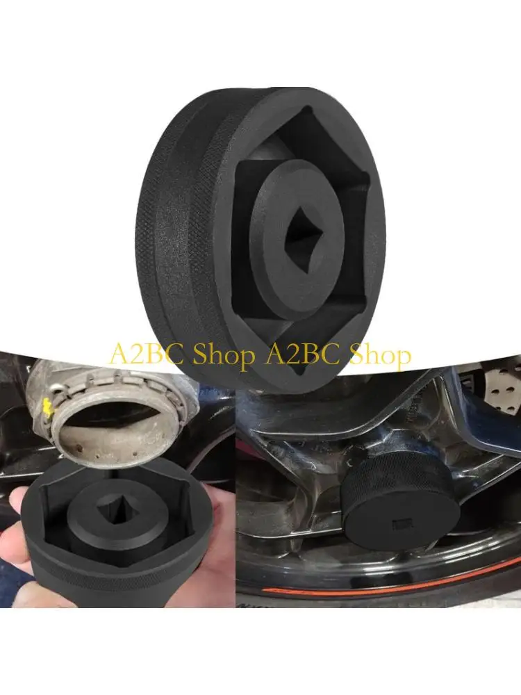 A2BC Technical Grade 60mm Rear Wheel Nut Socket Tool Strong Steel Construction