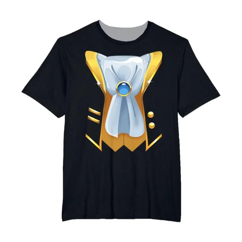 2027 Potdemiel Beauty & The Beast Prince Cosplay Costume 3D Printed Adult Kids T-Shirts Family Quick-drying Soft Comfy Stylish