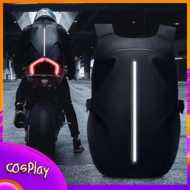 

Модный велосипедный рюкзак, повседневный модный рюкзак большой емкости для женщин и мужчин, мотоциклетная дорожная сумка, водонепроницаемая дорожная сумка, подарок
