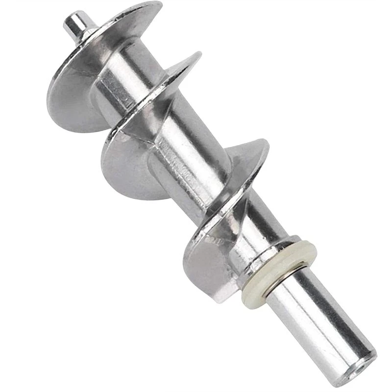 B46C Stainless Steel Screw 4.72-Inch Auger Universal Grinder Propeller, 4.2 Cm Diameter, For Meat Grinder
