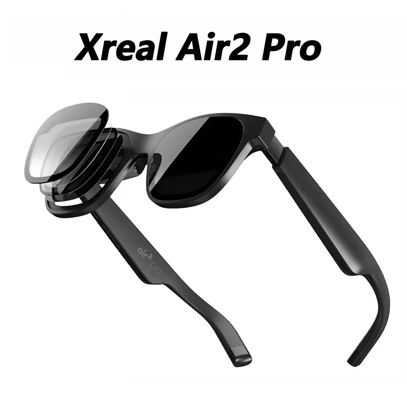 نظارات XREAL Air 2 Pro الذكية AR Nreal Air2 Pro Beam Pro Global لهاتف Google HD 130 بوصة شاشة عرض محمولة للسينما الفضائية 1080 بكسل