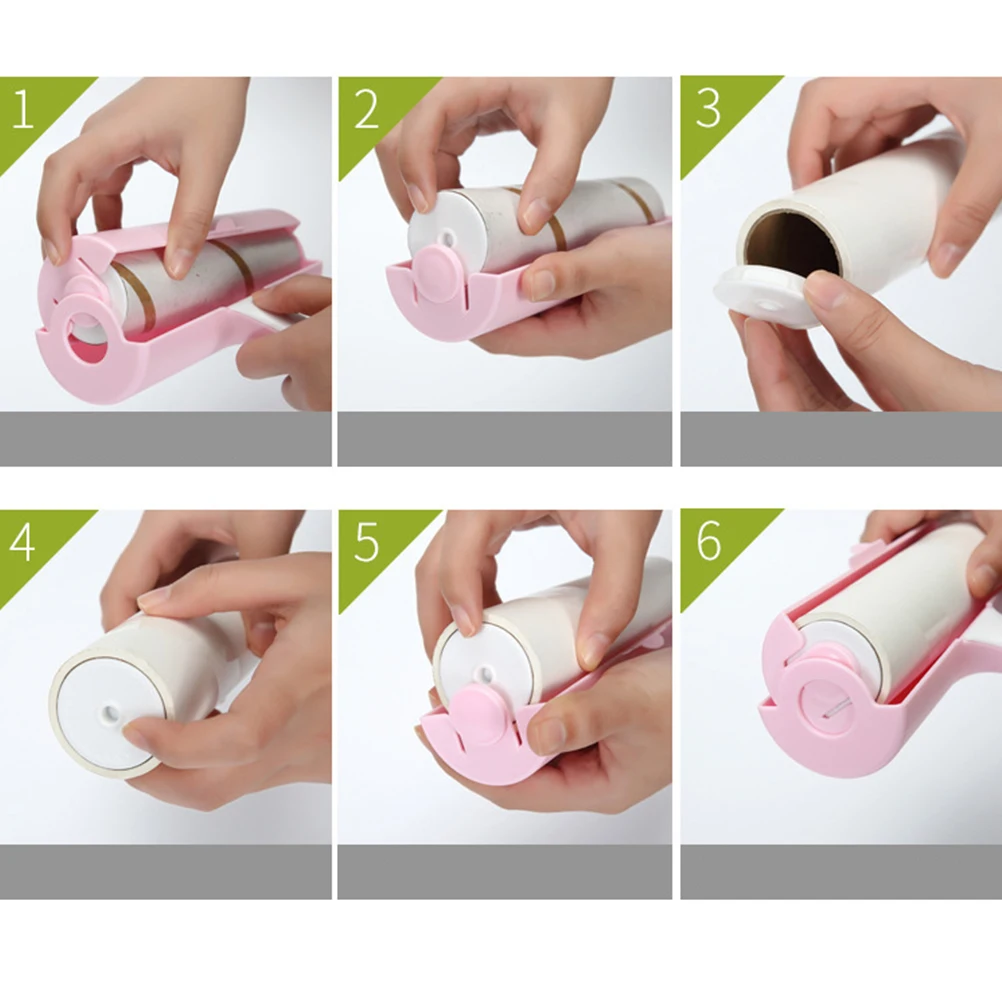 

10 Pcs Brush Dust Paper Cleaning Tape Hair Removal Roller Pet Removers Pets Lint Accessory
