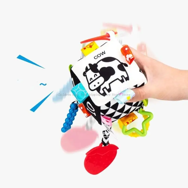 

Джингл-игрушка для коляски, колокольчик, повесьте у кровати ребенка, чтобы успокоить звон колокольчиков, звенящие кольца и