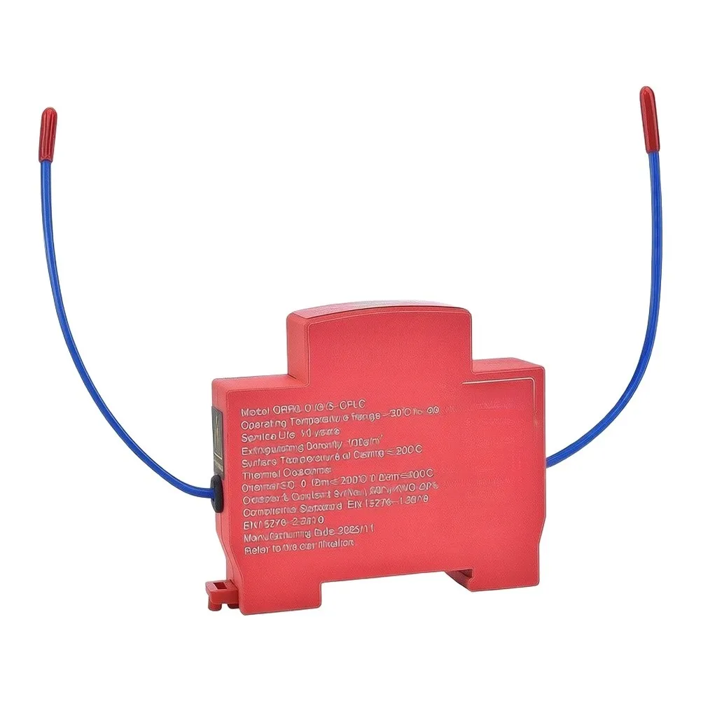 Thermal Device 5PCS for Electrical Control Cabinets with Dual Nozzles and For DIN Rail Compatibility for Fire Suppression