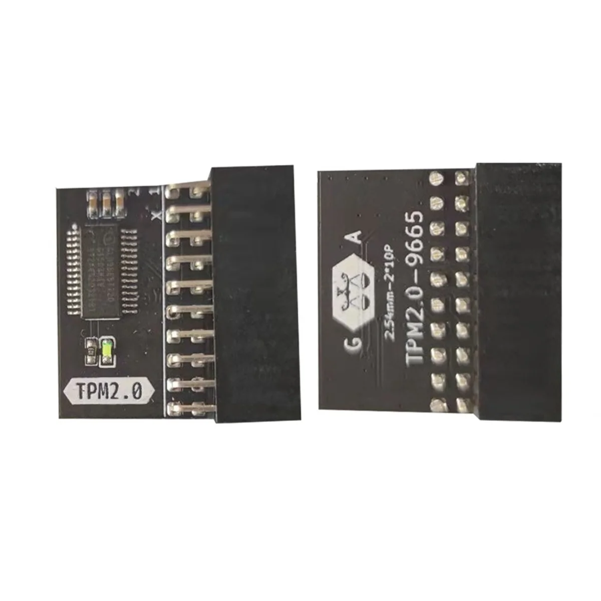 A93P LPC 20Pin Bescherming Module voor ASUS TPM-L R2.0/Gigabyte GC-TPM2.0 Compatibel Trust Platform Module 20-Pin 20-1 L2P7