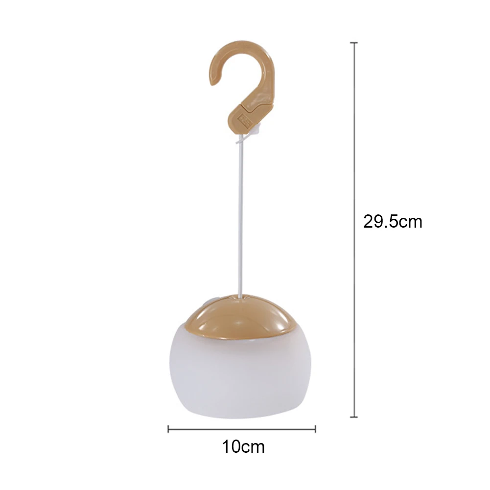 Lanterna da campeggio portatile a LED Luce soffusa da campeggio multifunzionale Lampada da atmosfera sospesa Tenda Luce notturna di emergenza per i viaggi
