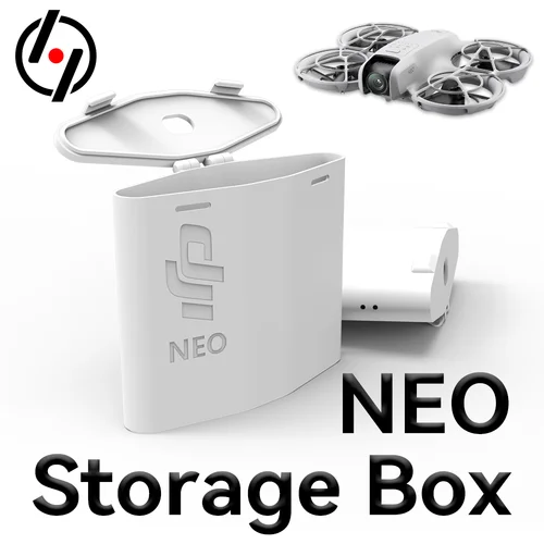 Imagen 1 del producto Para DJI Neo Estuche de transporte portátil resistente a los arañazos para almacenamiento y transporte de accesorios de drones seguros