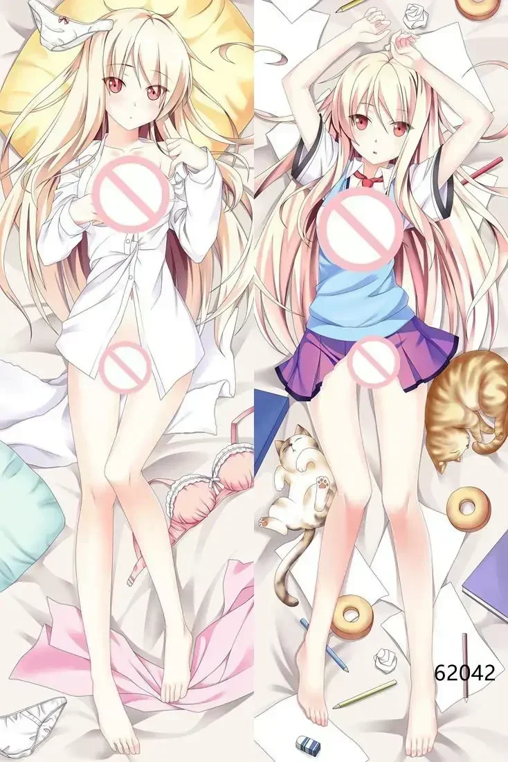 MMF-funda de almohada de Anime para chica, funda de almohada de cuerpo Dakimakura, la mascota de Sakurasou Mashiro Shiina