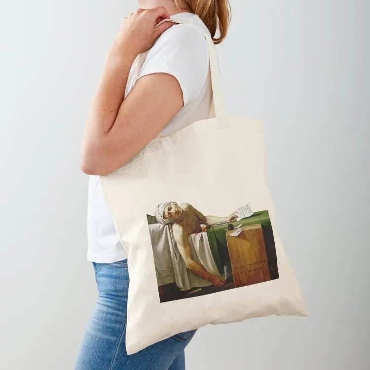 The Death of Marat (no background) Tote Bag Women's tote bag tote bag custom Handbags women