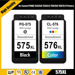 PG575 CL576 PG575XL CL576XL 575 576 XL PG-575 CL-576 Cartucho de tinta compatible para Canon Pixma TS3550i TS3551i TR4750i TR4751i