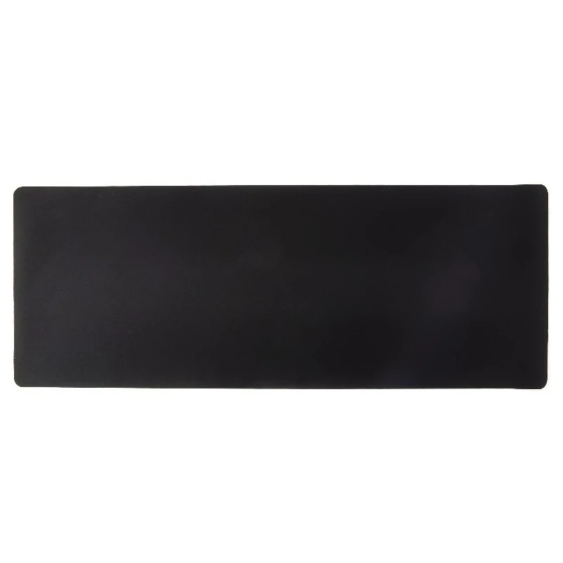 Desktop Mat, Rectangle, Polyester Surface with Nonslip Natural Rubber Backing, Black, 32