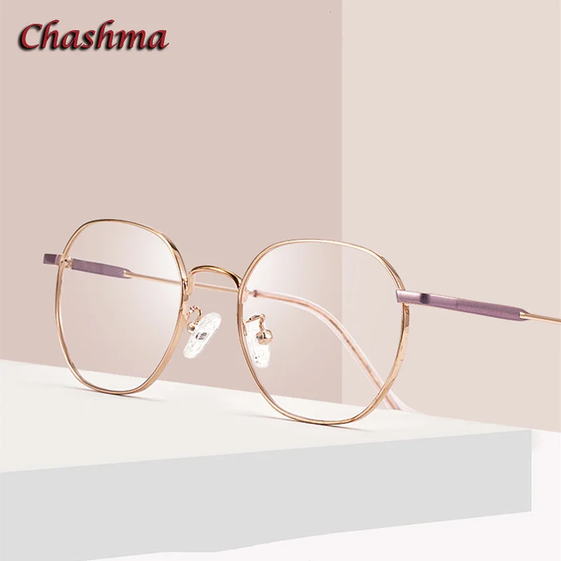 Chashma Spectacle Women Oval Eyewear Men Prescription Optical Frame Fashion Trend Glasses Eyeglass Blue Ray Cut Lenses