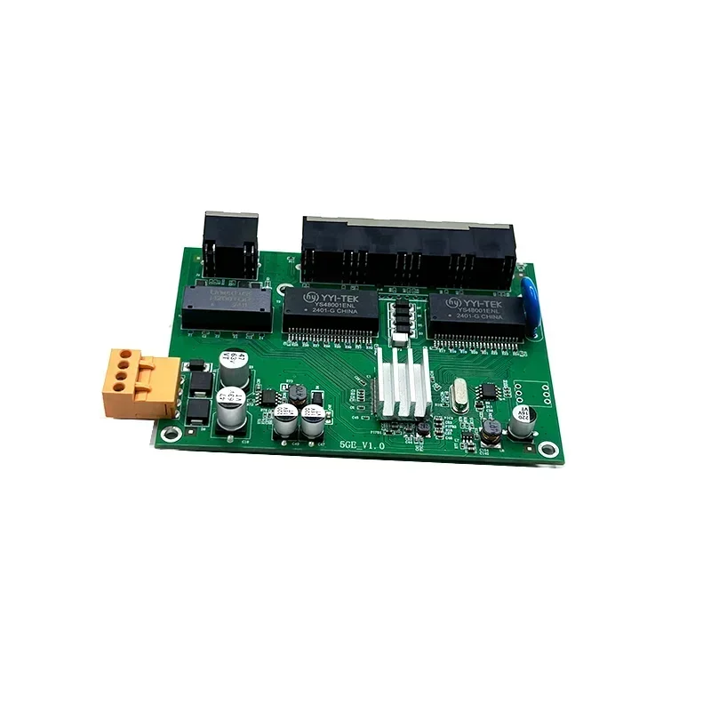 Módulo do interruptor de rede Ethernet, 5 ports1/100/1000m, 9v-54v