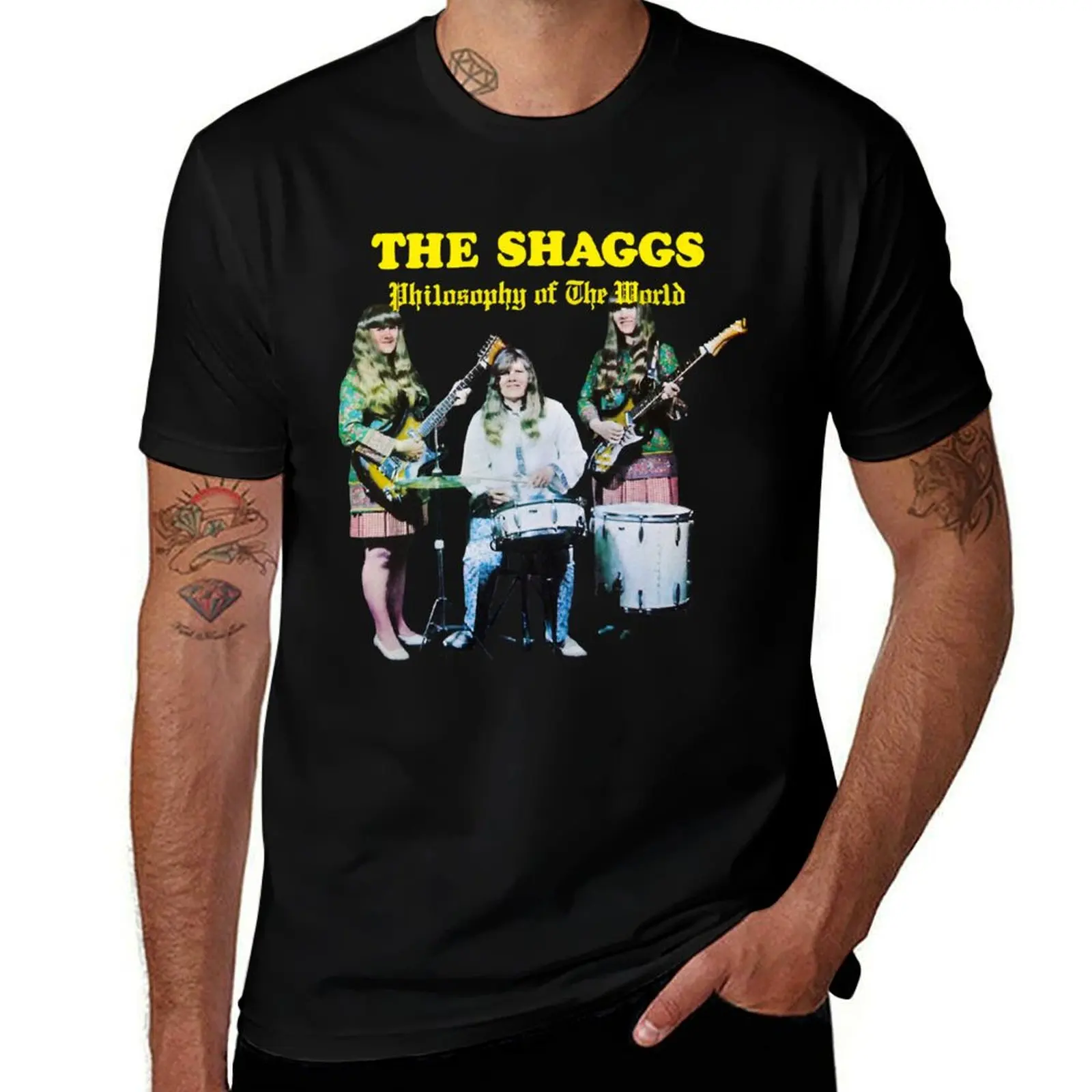 

The Shaggs T-Shirt anime figures baggy shirts vintage Aesthetic clothing plus size men clothing